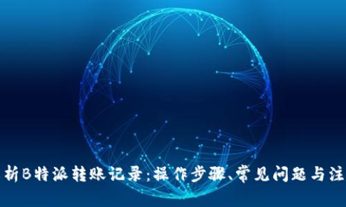 全面解析B特派转账记录：操作步骤、常见问题与注意事项