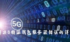 如何解决B特派钱包服务器