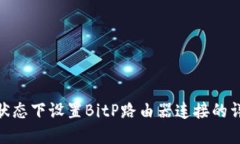 在离线状态下设置BitP路由