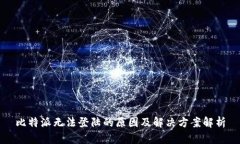 比特派无法登陆的原因及