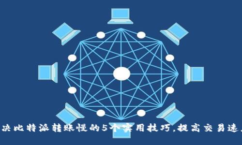 解决比特派转账慢的5个实用技巧，提高交易速度!