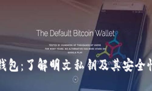 比特币冷钱包：了解明文私钥及其安全性的重要性