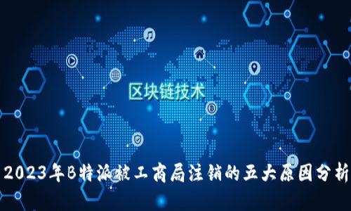 2023年B特派被工商局注销的五大原因分析