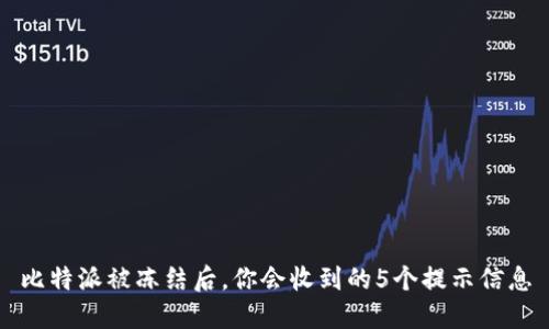 比特派被冻结后，你会收到的5个提示信息