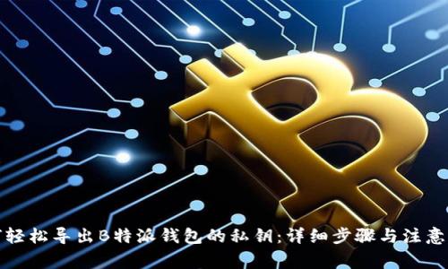 如何轻松导出B特派钱包的私钥：详细步骤与注意事项