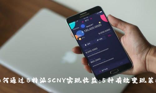 如何通过B特派SCNY实现收益：5种有效变现策略