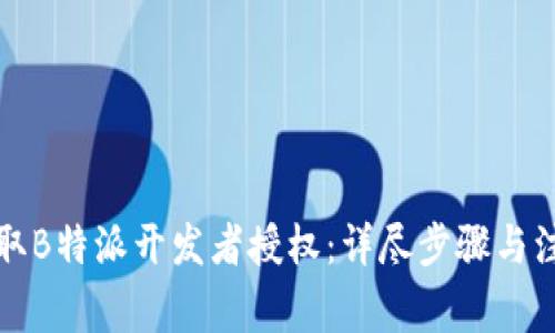 如何获取B特派开发者授权：详尽步骤与注意事项